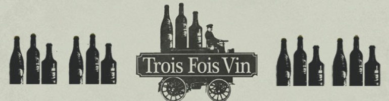 le nouveau logo du site TroisFoisVin