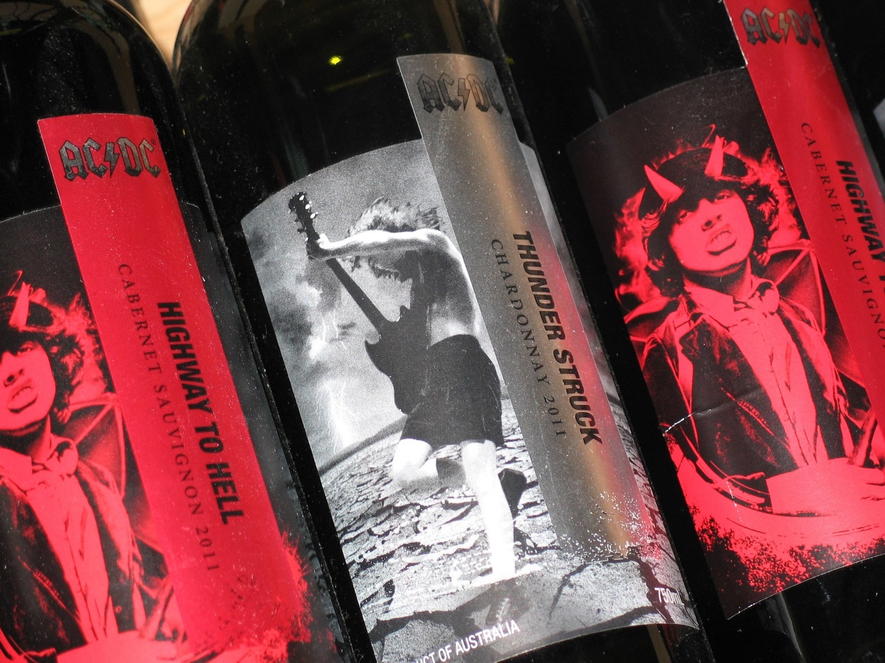 la révolution dans les étiquettes de bouteilles de vin