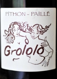 etiquette Pithon paillé - Grololo