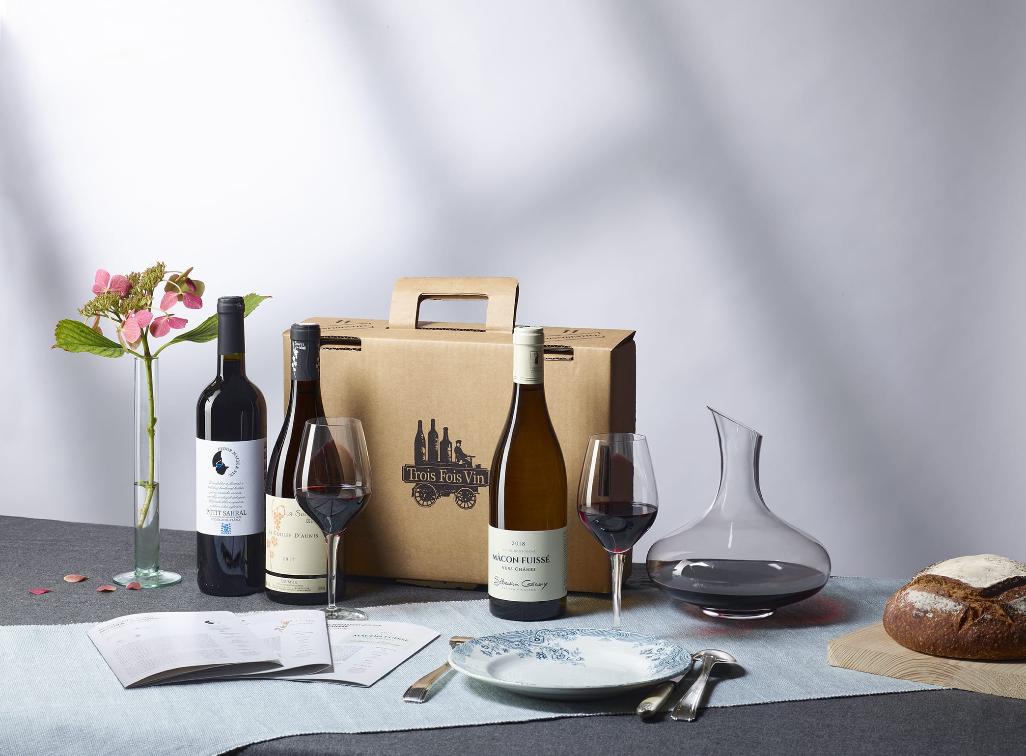 Coffret pépites de vignerons : 2 grands vins rouges et livret de dégustation  - smartbox - coffret cadeau gastronomie Smartbox