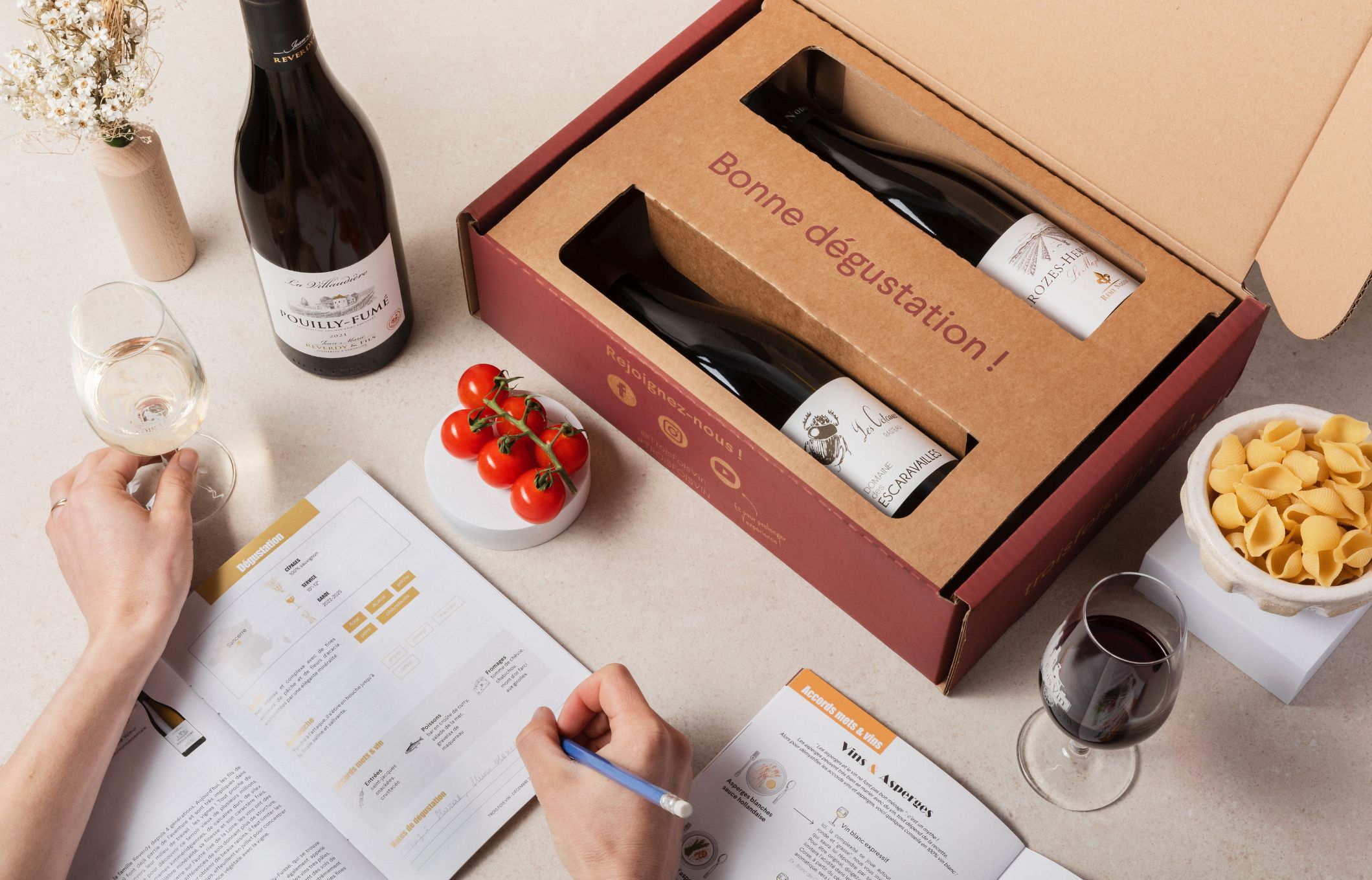 Box vin par abonnement - Vins confidentiels - Trois Fois Vin