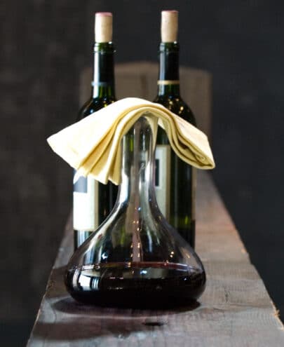 carafer et décanter, c'est la vie.