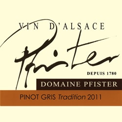 Domaine Pfister Pinot Gris 2011