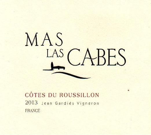 Mas Las Cabes Côtes du Roussillon 2013 Jean Gardiés