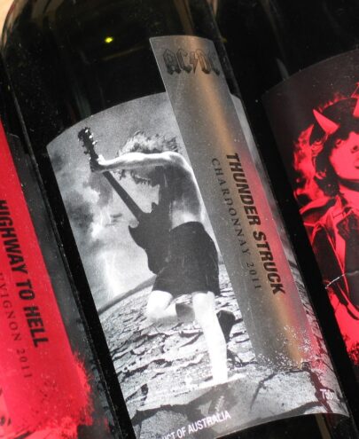 la révolution dans les étiquettes de bouteilles de vin