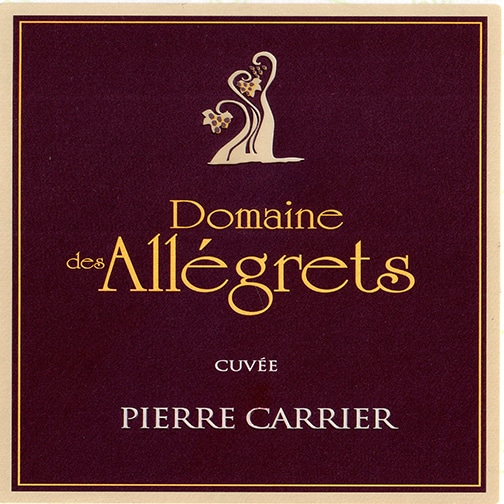 Domaine des Allégrets CÔTES DE DURAS 2009 — «Cuvée Pierre Carrier»