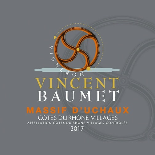 Domaine Vincent Baumet CÔTES DU RHÔNE VILLAGES - MASSIF D'UCHAUX 2017