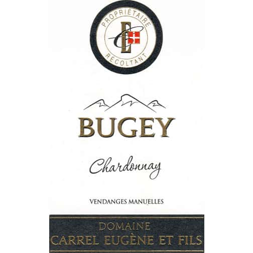 Domaine Carrel Eugène BUGEY 2016 Chardonnay