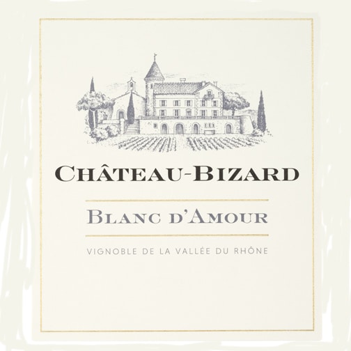 Château Bizard GRIGNAN LES ADHÉMAR 2016 Blanc d’Amour