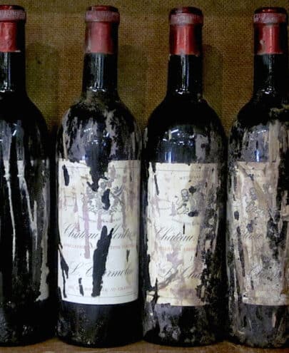 étiquettes anciennes Trois Fois Vin
