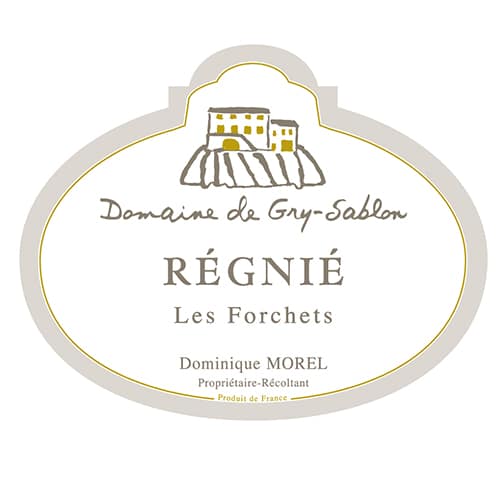 Domaine de Gry-Sablon REGNIÉ 2016 — Les Forchets