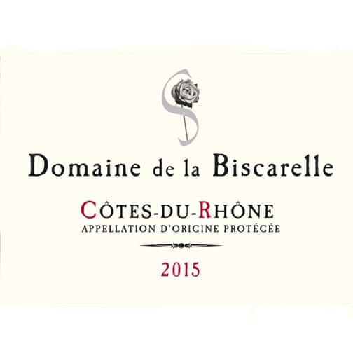 Domaine de la Biscarelle CÔTES DU RHÔNE 2015