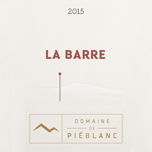 Domaine de Piéblanc VENTOUX 2015 - La Barre