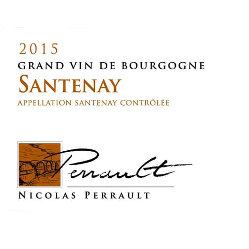 Domaine Nicolas Perrault SANTENAY 2015