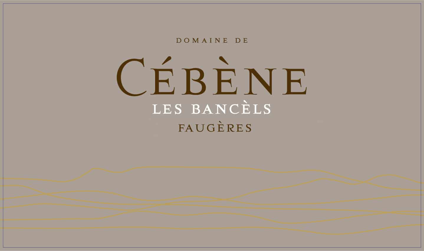 Domaine de Cébène FAUGÈRES 2015 — Les bancels