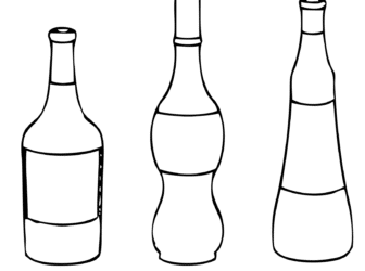 formes de bouteilles diverses