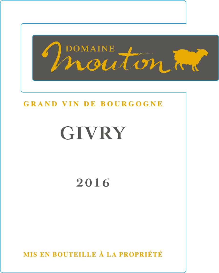 Domaine Mouton GIVRY 2016