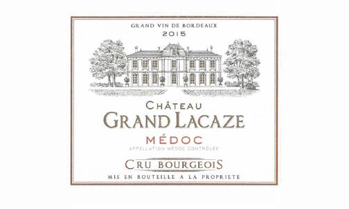 Château Grand Lacaze MÉDOC 2015 - Cru Bourgeois