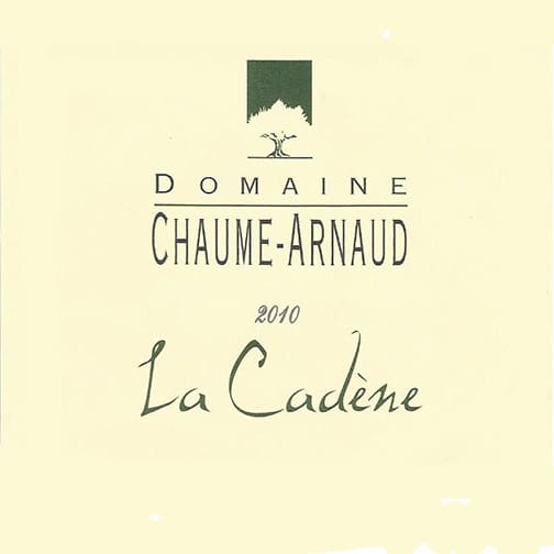 Domaine Chaume-Arnaud 2010 La Cadène