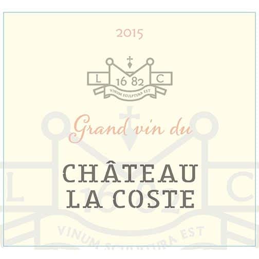 Château la Coste « GRAND VIN ROSÉ » 2015 — Coteaux d’Aix en Provence
