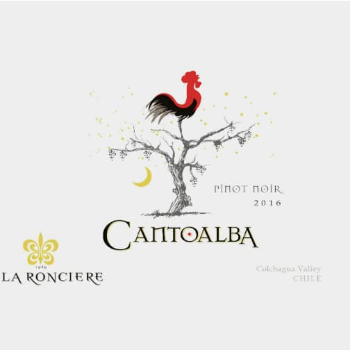 Vina La Roncière CANTOALBA PINOT NOIR 2016 Colchagua Valley Chili