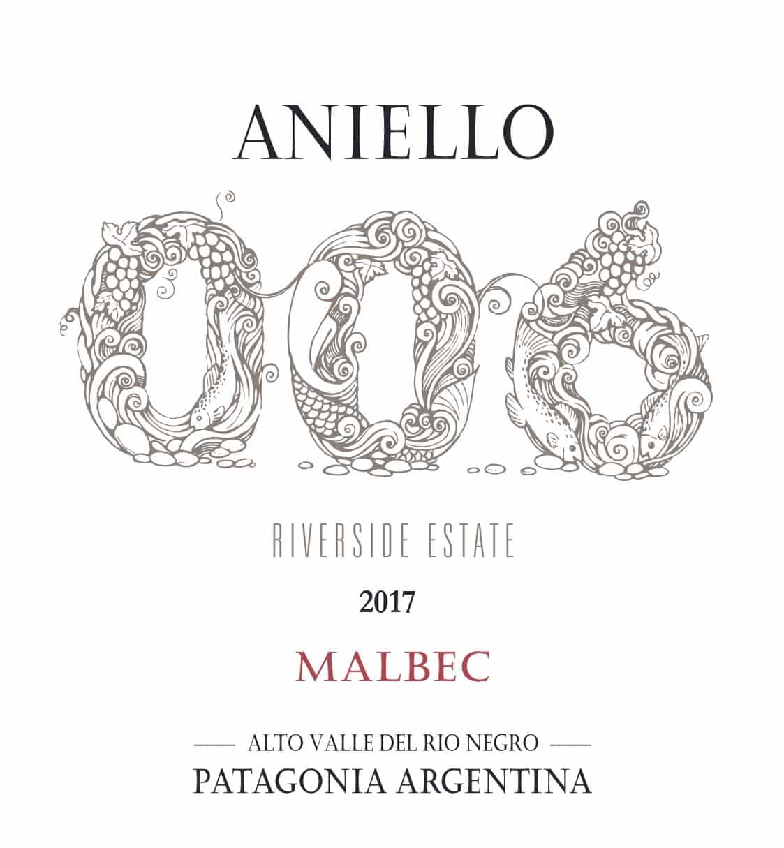 Aniello RIO NEGRO - PATAGONIA ARGENTINA 2017 Malbec