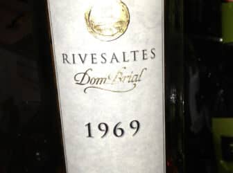 Vin Rivesaltes Dom Brial 1969 Grande Réserve