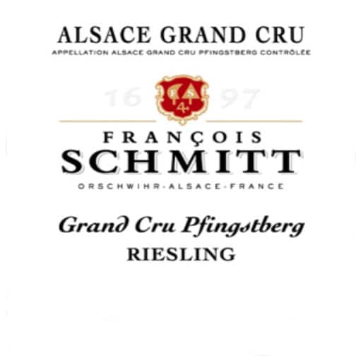 Domaine Schmitt GRAND CRU PFINGSTBERG Riesling 2013