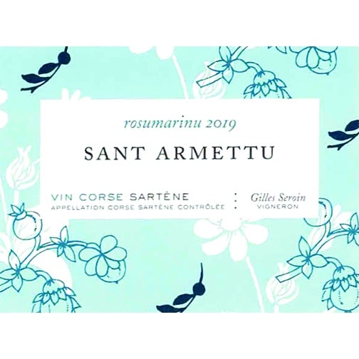 Sant Armettu SARTÈNE 2019 Rosumarinu