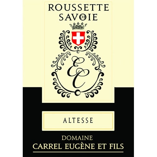 Domaine Eugène Carrel & Fils ROUSSETTE DE SAVOIE 2018 Altesse