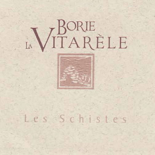Domaine Borie La Vitarèle SAINT-CHINIAN 2016 Les Schistes