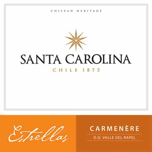 Santa Carolina - VALLE DEL RAPEL 2017 Estrellas Carménère