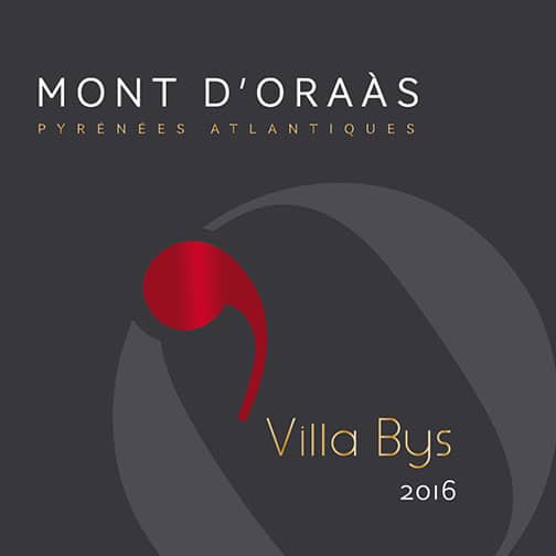 Mont d'Oraàs - IGP PYRÉNÉES-ATLANTIQUES 2016 - Villa Bys