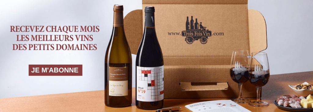 box trois fois vin cadeau fête des pères