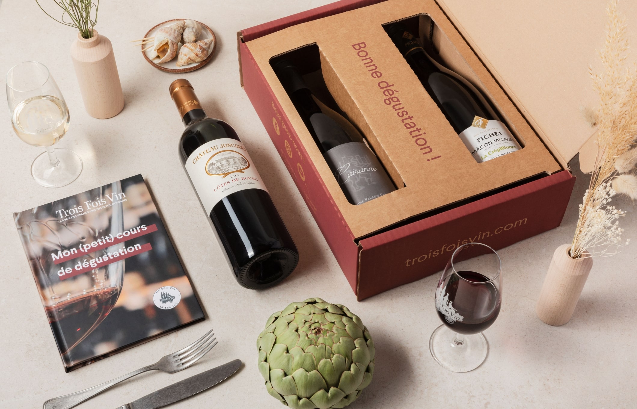 Coffret cadeau Voyage autour du vin - Smartbox